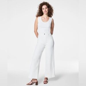 Spanx Cropped Wide Leg Jeans with Patch Pocket XS